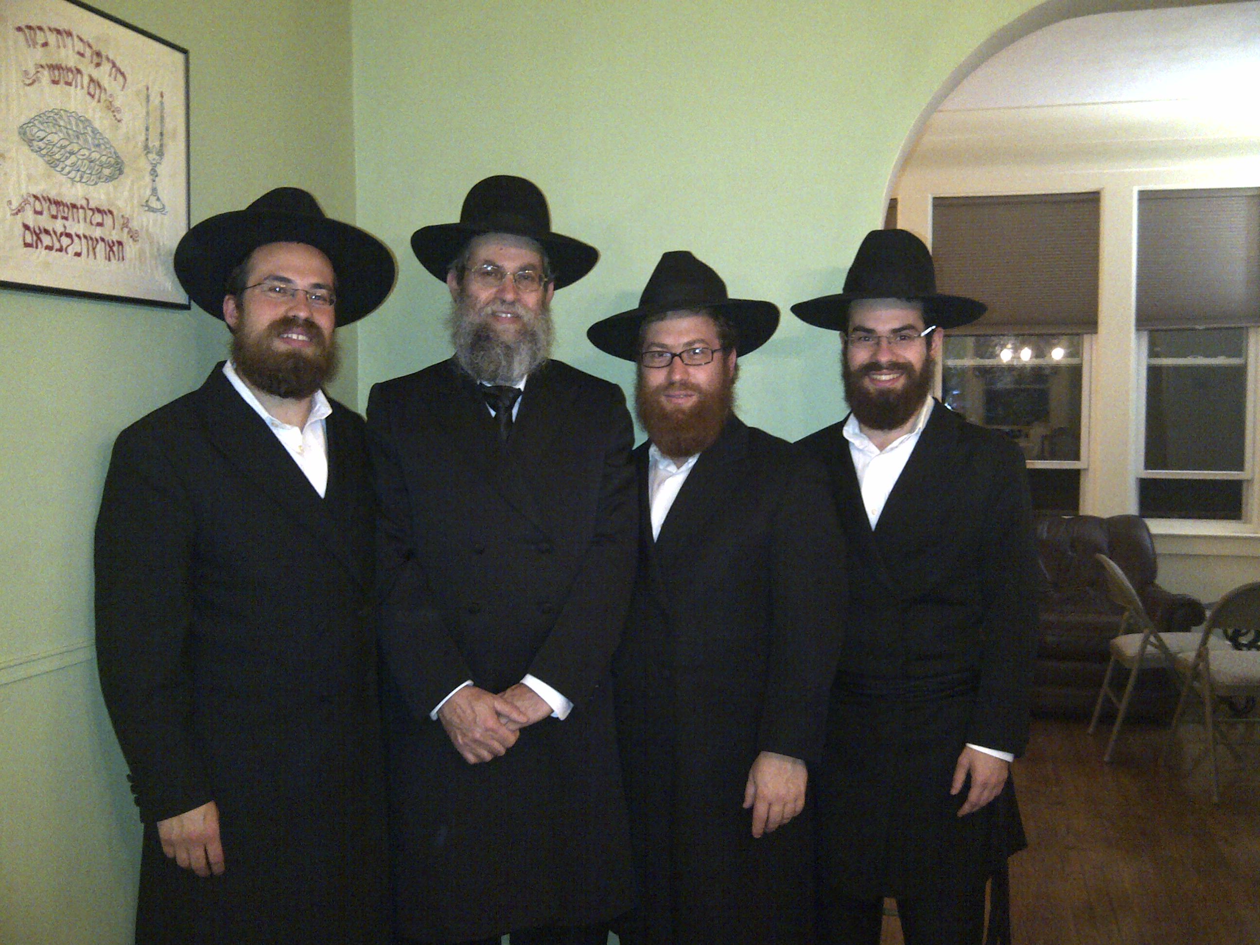 The four Galperin rabbis