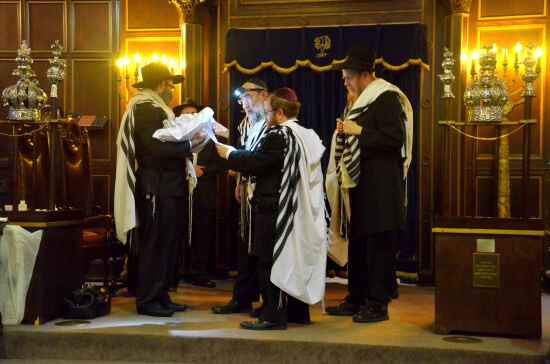 The bris of Menachem Mendel Galperin